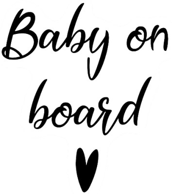 Στάμπα Baby On Board 